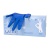 Перчатки латексные, медицинские смотровые, удлиненные High Risk, неопудренные, нестерильные, синие mediOk